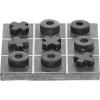 imageDeco 79 Contemporary Marble Game Set 6quotW x 6quotH BlackBlack