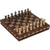 imageDeco 79 Polystone Chess Game Set 10quot x 10quot x 3quot Brown