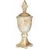imageDeco 79 Polystone Solid Decorative Jars 7quot x 7quot x 19quot Gold