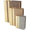 imageDeco 79 Linen Fabric Decorative Box Faux Storage Book Book Shaped Boxes Set of 3 Decorative Keepsake Boxes 12quot 9quot 6quotH Light GrayMulti Colored