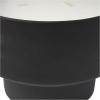 imageDeco 79 Metal Decorative Candle Campfire Scented Matte 50 oz 3 Wick Aromatherapy Candle with White Wax Wax Aromatherapy Candle 7quot x 7quot x 5quot Black