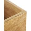 imageDeco 79 Mango Wood Floral Handmade Decorative Box Decorative Keepsake Boxes with Hinged Lid Set of 3 Storage Boxes 8quot 10quot 12quotW WhiteBrown