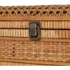 imageDeco 79 Wood Decorative Box Decorative Keepsake Boxes with Lid Set of 2 Storage Boxes 10quot 7quotW BrownBrown