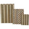 imageDeco 79 Wooden Decorative Box Faux Book Book Shaped Boxes with World Map Cover Set of 3 Decorative Keepsake Boxes 14quot 12quot 9quotH Multi ColoredBeige