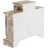 imageDeco 79 Wooden Decorative Jewelry Box 7 Drawers Jewelry Organizer with Patchwork Patterns Jewelry Holder 18quot x 6quot x 16quot Light BrownLight Brown