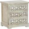 imageDeco 79 Wooden Decorative Jewelry Box 7 Drawers Jewelry Organizer with Patchwork Patterns Jewelry Holder 18quot x 6quot x 16quot Light BrownLightgreenReflective