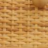 imageThe Novogratz Rattan Decorative Box Storage Decorative Keepsake Boxes Set of 2 Storage Boxes 6quot 5quotH Brown