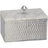 imageDeco 79 Marble Decorative Jewelry Box Jewelry Organizer with Marble Lid Jewelry Holder 7quot x 5quot x 6quot Gray
