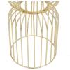 imageCosmoLiving by Cosmopolitan Metal Pillar Candle Holder Set of 2 13quot 10quotH Gold