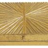 imageCosmoLiving by Cosmopolitan Wood Geometric Decorative Box Decorative Keepsake Boxes with Hinged Lid Set of 2 Storage Boxes 10quot 8quotW GoldGold