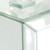 imageDeco 79 Glass Candle Holder 4quot x 4quot x 14quot SilverClear