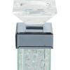 imageDeco 79 Glass Candle Holder 4quot x 4quot x 14quot SilverClear