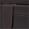 imageDeco 79 Leather Handmade Decorative Box Storage Decorative Keepsake Boxes with Snap Front Closure and Detailed Stitching Set of 2 Storage Boxes 17quot 14quot W Dark BrownDark Brown
