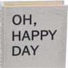 imageDeco 79 Linen Fabric Decorative Box Storage Book Book Shaped Boxes with Typography and Gold Page Inspired Detail Set of 3 Decorative Keepsake Boxes 12 9 7quot H Light GrayLight Gray