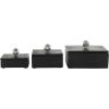 imageDeco 79 Marble Decorative Box Decorative Keepsake Boxes with Gold Final Set of 3 Storage Boxes 9quot 7quot 6quotW GreenBlack
