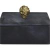 imageDeco 79 Marble Decorative Box Decorative Keepsake Boxes with Gold Final Set of 3 Storage Boxes 9quot 7quot 6quotW GreenBlack