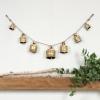 imageDeco 79 Metal Heart Indoor Outdoor Decorative Cow Bells Tibetan Inspired Meditation Bell with 6 Bells on Jute Hanging Rope Cow Bell 4quot x 2quot x 35quot RedGold
