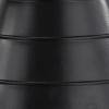 imageDeco 79 Rustic Metal Cowbell Decorative Bells 12quot 15quot 20quotH SilverBlack