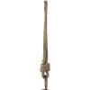 imageDeco 79 Rustic Metal Cowbell Decorative Bells 12quot 15quot 20quotH SilverBronze