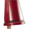 imageDeco 79 Rustic Metal Cowbell Decorative Bells 12quot 15quot 20quotH SilverRed