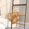 imageDeco 79 Rustic Metal Cowbell Decorative Bells 20quot 17quot 12quotH GoldGold
