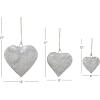 imageDeco 79 Rustic Metal Cowbell Decorative Bells 20quot 17quot 12quotH GoldGrey