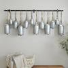 imageDeco 79 Rustic Metal Cowbell Decorative Bells 48quot x 6quot x 20quot SilverGrey