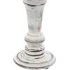 imageDeco 79 Wood Decorative Candle Holder Candle Stand Set of 3 Candlestick Holder 6quot 8quot 10quotH White