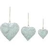 imageDeco 79 Rustic Metal Cowbell Decorative Bells 20quot 17quot 12quotH GoldGrey