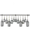 imageDeco 79 Rustic Metal Cowbell Decorative Bells 48quot x 6quot x 20quot SilverGrey