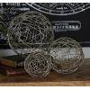 imageCosmoLiving by Cosmopolitan Metal Geometric Decorative Sculpture Home Decor Statues Set of 3 Accent Figurines 8quot 6quot 4quotD GoldSilver