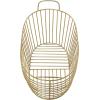 imageCosmoLiving by Cosmopolitan Metal Storage Basket with Handles Set of 2 20quot 17quotW Gold