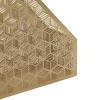 imageDeco 79 57416 Small Waste Bin 9quot x 9quot x 10quot GoldGold