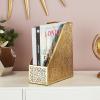 imageDeco 79 57416 Small Waste Bin 9quot x 9quot x 10quot GoldGold