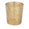 imageDeco 79 57416 Small Waste Bin 9quot x 9quot x 10quot GoldGold