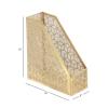 imageDeco 79 57416 Small Waste Bin 9quot x 9quot x 10quot GoldGold