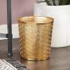 imageDeco 79 57416 Small Waste Bin 9quot x 9quot x 10quot GoldGold