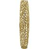 imageDeco 79 Aluminum Metal Decorative Vase Tall Coral Centerpiece Vase Vase for Home Decoration 9quot x 9quot x 31quot GoldGold