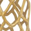 imageDeco 79 Aluminum Metal Decorative Vase Tall Coral Centerpiece Vase Vase for Home Decoration 9quot x 9quot x 31quot GoldGold