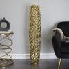 imageDeco 79 Aluminum Metal Decorative Vase Tall Coral Centerpiece Vase Vase for Home Decoration 9quot x 9quot x 31quot GoldGold