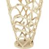 imageDeco 79 Aluminum Metal Decorative Vase Tall Coral Centerpiece Vase Vase for Home Decoration 9quot x 9quot x 31quot GoldGold