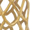 imageDeco 79 Aluminum Metal Decorative Vase Tall Coral Centerpiece Vase Vase for Home Decoration 9quot x 9quot x 31quot GoldGold