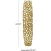 imageDeco 79 Aluminum Metal Decorative Vase Tall Coral Centerpiece Vase Vase for Home Decoration 9quot x 9quot x 31quot GoldGold