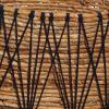 imageDeco 79 Banana Leaf Handmade Decorative and Functional Storage Basket String Detail Basket Organizer with Handles Set of 3 Basket for Storage 20quot 19quot 17quotH Brown