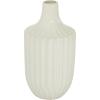 imageDeco 79 Ceramic Stripe Texture Vase 5quot x 5quot x 23quot WhiteWhite