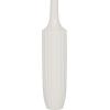 imageDeco 79 Ceramic Stripe Texture Vase 5quot x 5quot x 23quot WhiteWhite