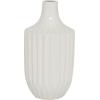 imageDeco 79 Ceramic Stripe Texture Vase 5quot x 5quot x 23quot WhiteWhite