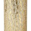 imageDeco 79 Metal Decorative Vase Tall Distressed Metallic Centerpiece Vases with Etched Grid Patterns Set of 3 Vases for Home Decoration 35quot 30quot 25quotH GoldGold