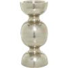 imageDeco 79 Metal Handmade Pillar Candle Holder 14quot x 6quot x 6quot Silver