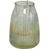 imageDeco 79 Polystone Decorative Candle Holder Tall Standing Candle Stand Candlestick Holder 8quot x 8quot x 22quot Gold6 X 6 X 9